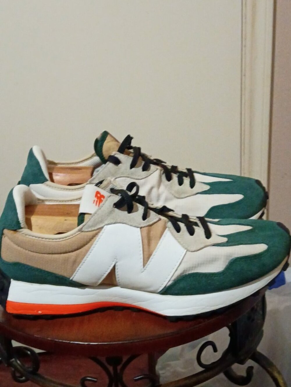 New Balance 327 Mens Size 12 Sneakers Shoes Incense Nightwatch Green MS327SP